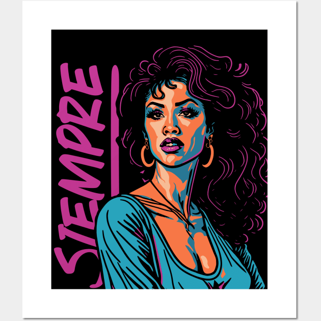 Siempre Selena // Forever Icon Wall Art by SLAG_Creative